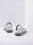 Wolky 0050130 100 Dames Slippers Slides Voorgevormd Voetbed Klittenbandsluiting Wit - Thumbnail 5