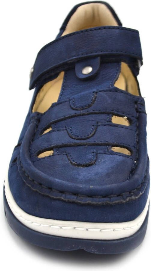 Wolky Bandschoenen Byte denim nubuck