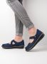 Wolky Bandschoenen Cordoba blauw nubuck - Thumbnail 2