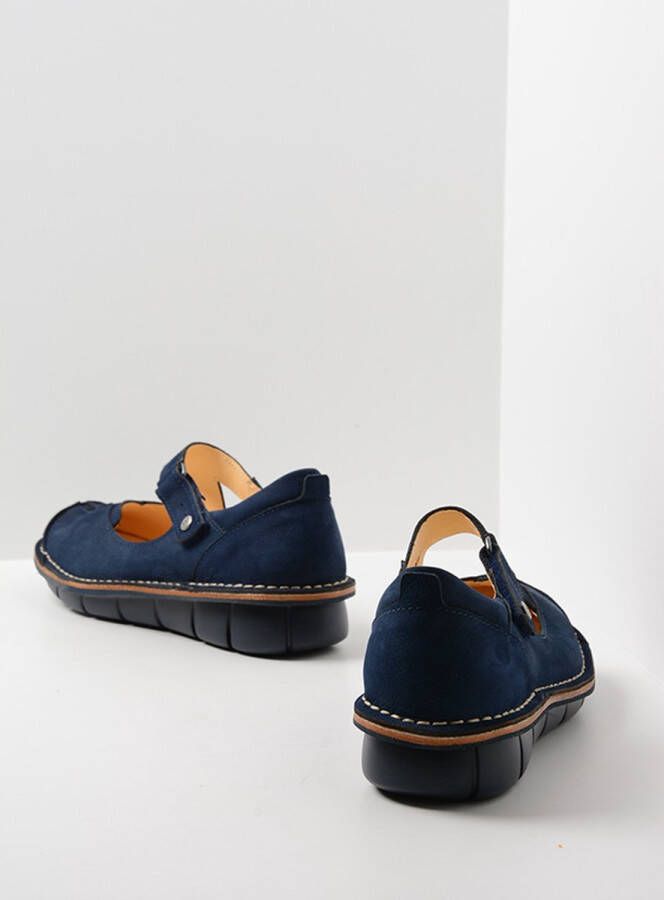 Wolky Bandschoenen Cordoba blauw nubuck - Foto 5