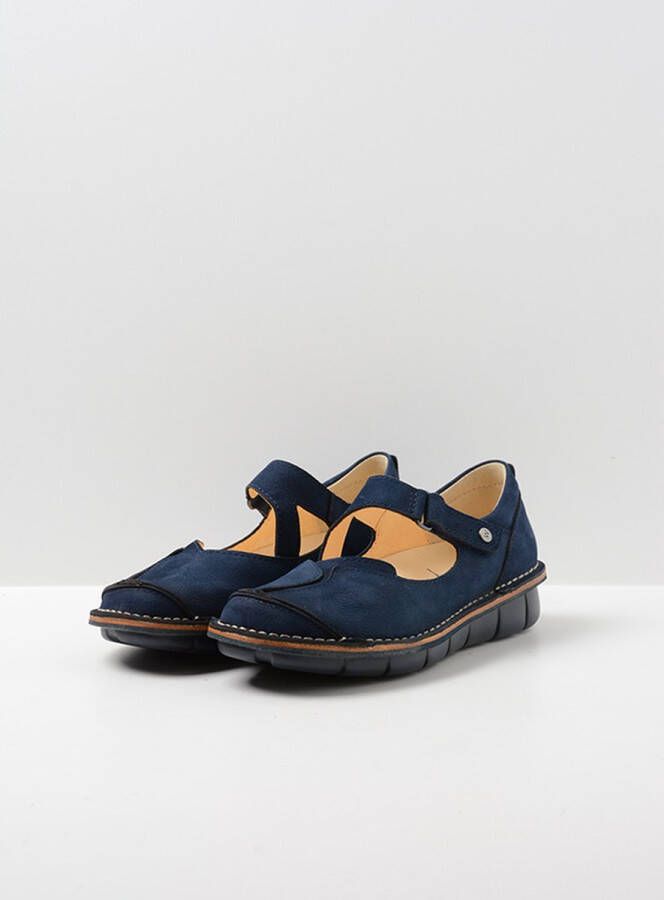 Wolky Bandschoenen Cordoba blauw nubuck - Foto 7