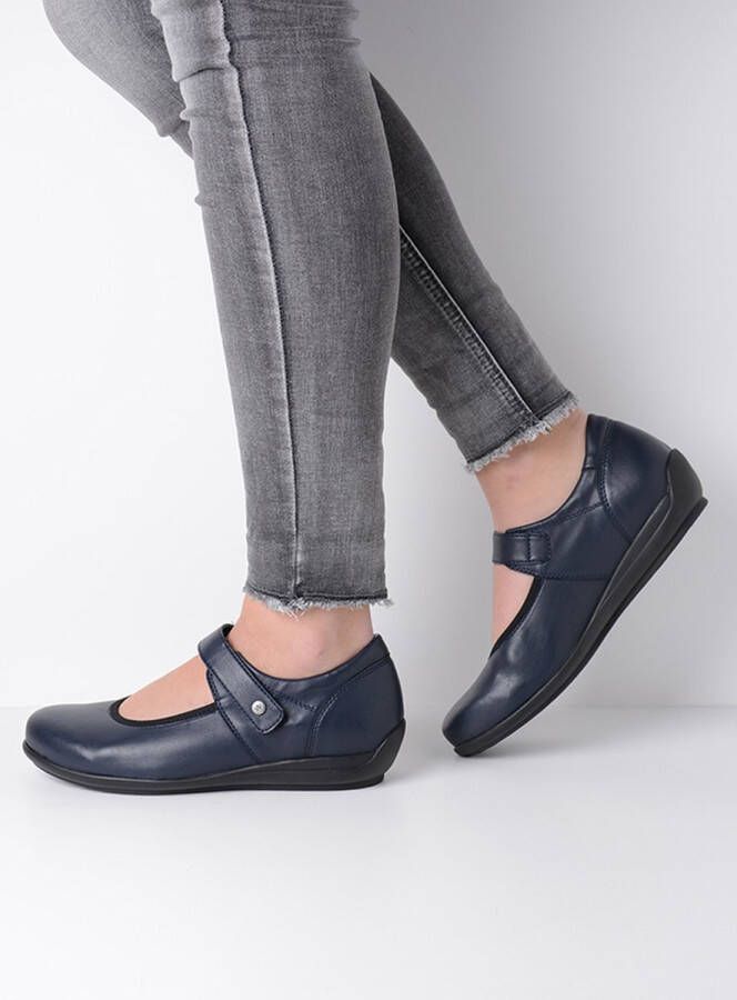 Wolky Dames Ballerina's 00387 Noble F2F Blauw - Foto 6