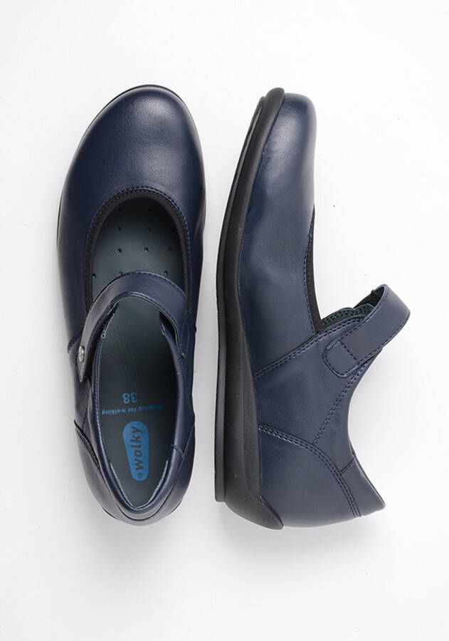 Wolky Dames Ballerina's 00387 Noble F2F Blauw - Foto 8