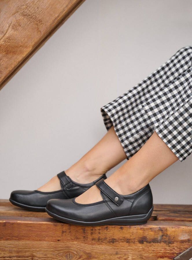 Wolky Bandschoenen Noble FF zwart biocare