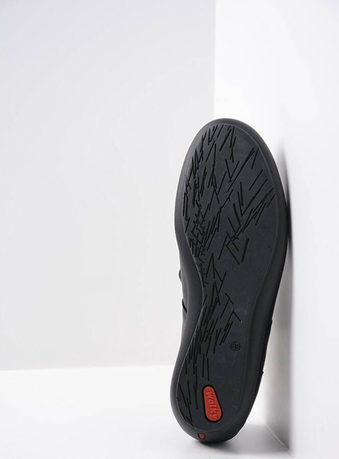 Wolky Bandschoenen Noble FF zwart biocare