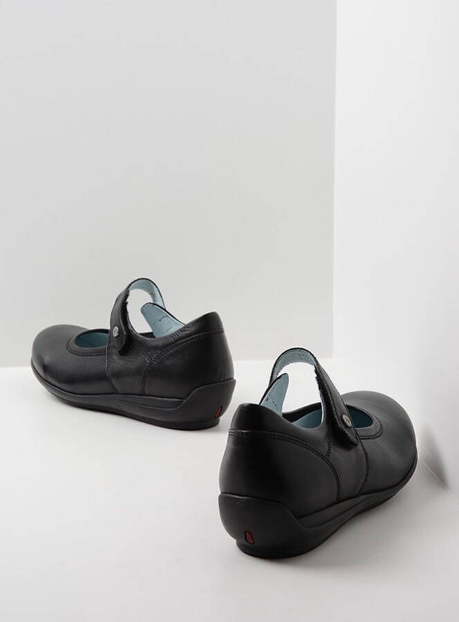 Wolky Bandschoenen Noble FF zwart biocare