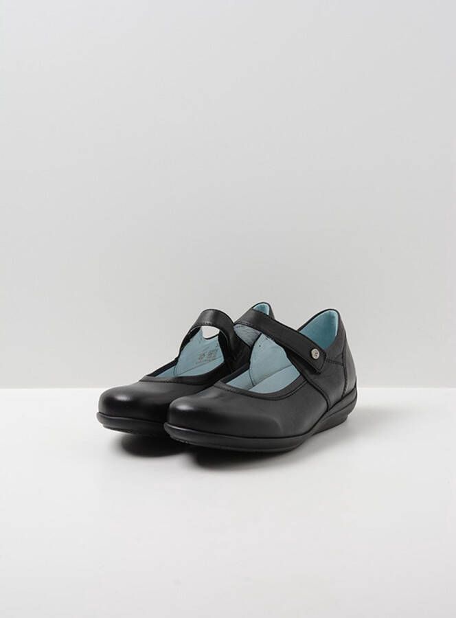Wolky Bandschoenen Noble FF zwart biocare