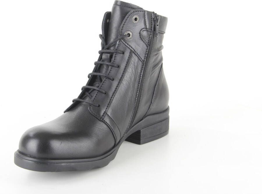 Wolky Biker boots Center zwart leer