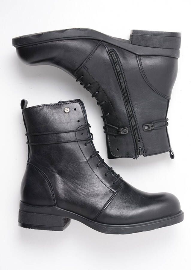 Wolky Biker boots Murray HV zwart leer - Foto 4