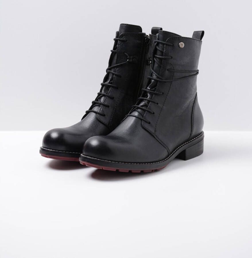 Wolky Biker boots Murray HV zwart leer - Foto 6