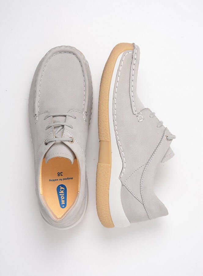 Wolky Veterschoenen Celebration lichtgrijs nubuck - Foto 13