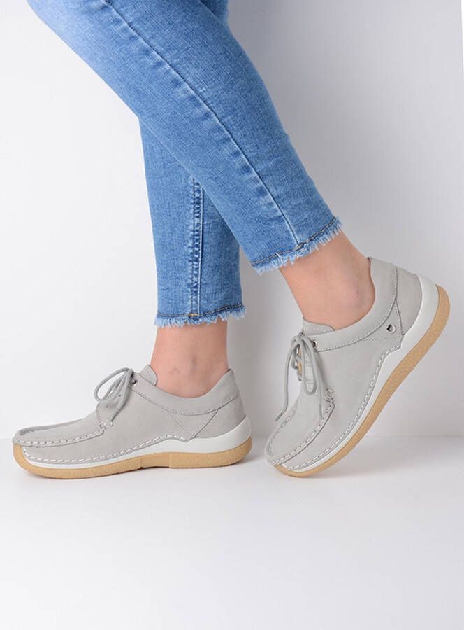 Wolky Veterschoenen Celebration lichtgrijs nubuck - Foto 7
