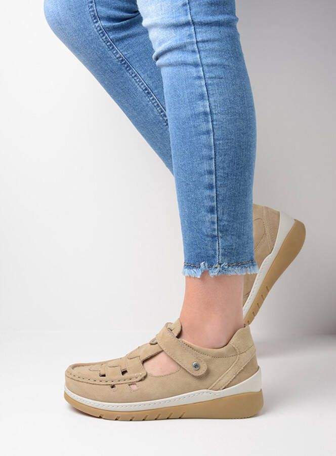 Wolky Comfortschoenen Byte beige nubuck