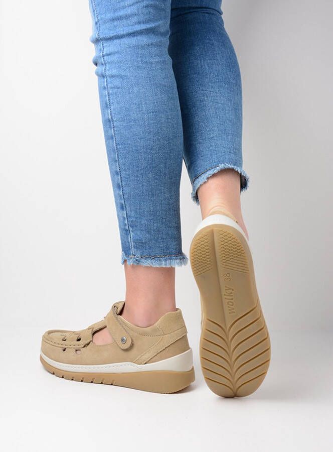 Wolky Comfortschoenen Byte beige nubuck