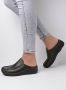 Wolky Comfortschoenen Roll Slide forestgroen leer - Thumbnail 7