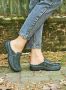 Wolky Comfortschoenen Roll Slide zwart goud metallic suede - Thumbnail 7