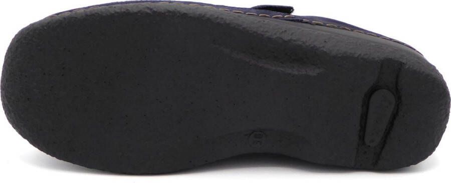 Wolky Dames Roll Slipper 0622713-800 Blauw Nubuck - Foto 4