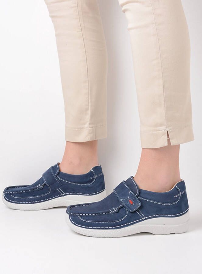 Wolky Comfortschoenen Roll Strap denim nubuck