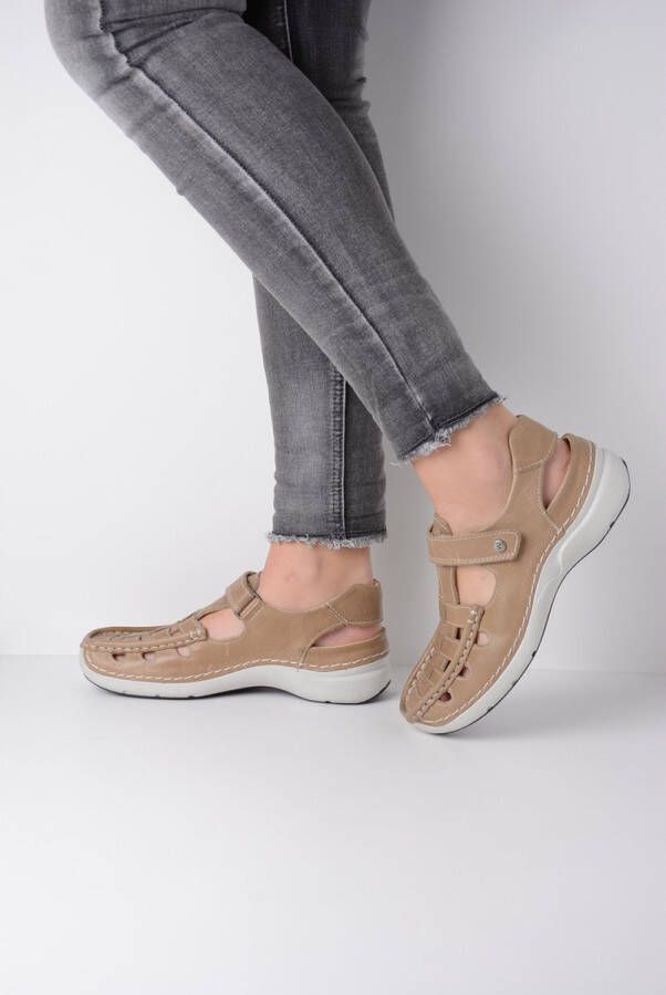 Wolky Comfortschoenen Rolling Sun beige leer