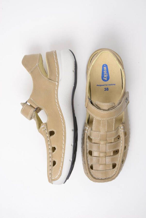 Wolky Comfortschoenen Rolling Sun beige leer - Foto 6