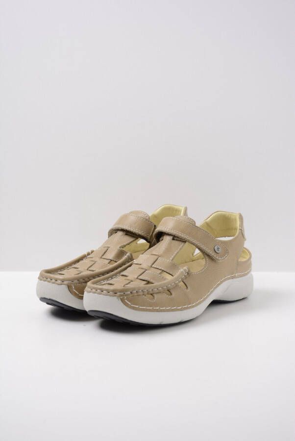 Wolky Comfortschoenen Rolling Sun beige leer