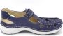 Wolky Dames Sandaal Rolling Sun Oxford 0720435 800 Blauw - Thumbnail 12