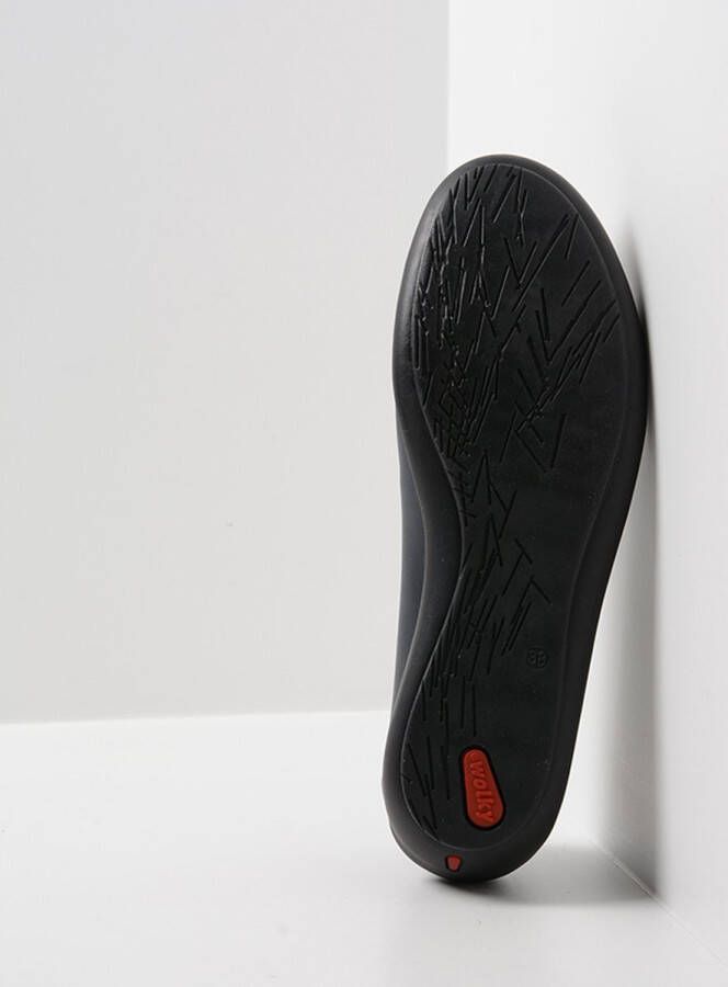 Wolky Dames Ballerina's 00386 Duncan F2F Zwart