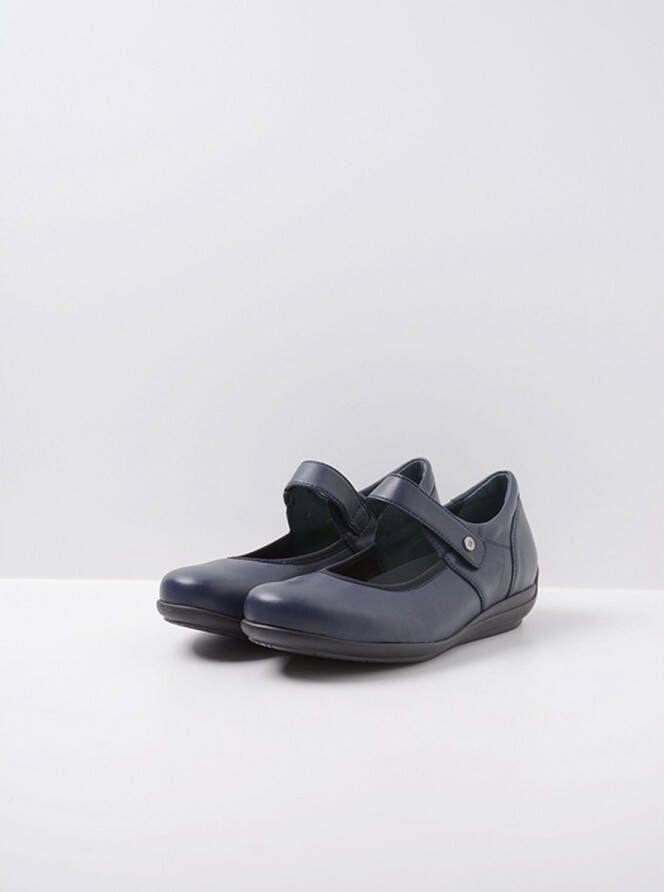 Wolky Dames Ballerina's 00387 Noble F2F Blauw