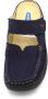 Wolky Dames Roll Slipper 0622713-800 Blauw Nubuck - Thumbnail 5