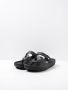 Wolky Zomerse Zwarte Leren Flip-Flops voor Vrouwen Black Dames - Thumbnail 14