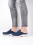 Wolky Dames Slippers 0620211-820 Roll Slide Antique Jeansblauw - Thumbnail 5