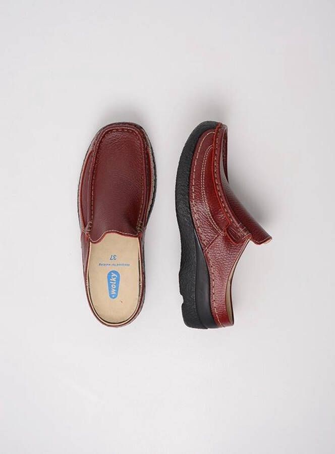 Wolky Dames Slippers Roll Slide Red 06202270-500 Rood