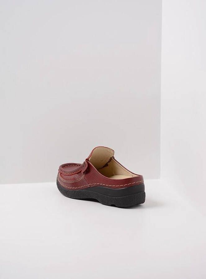 Wolky Dames Slippers Roll Slide Red 06202270-500 Rood