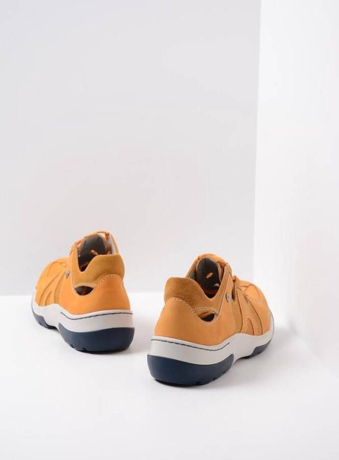 Wolky Dames Veterschoenen 0302811-550 Nortec Antique Ora Oranje