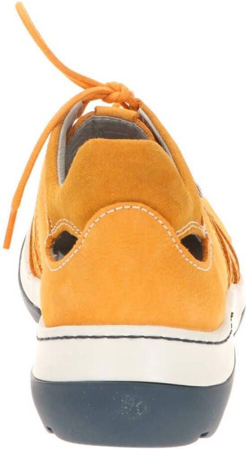 Wolky Dames Veterschoenen 0302811-550 Nortec Antique Ora Oranje