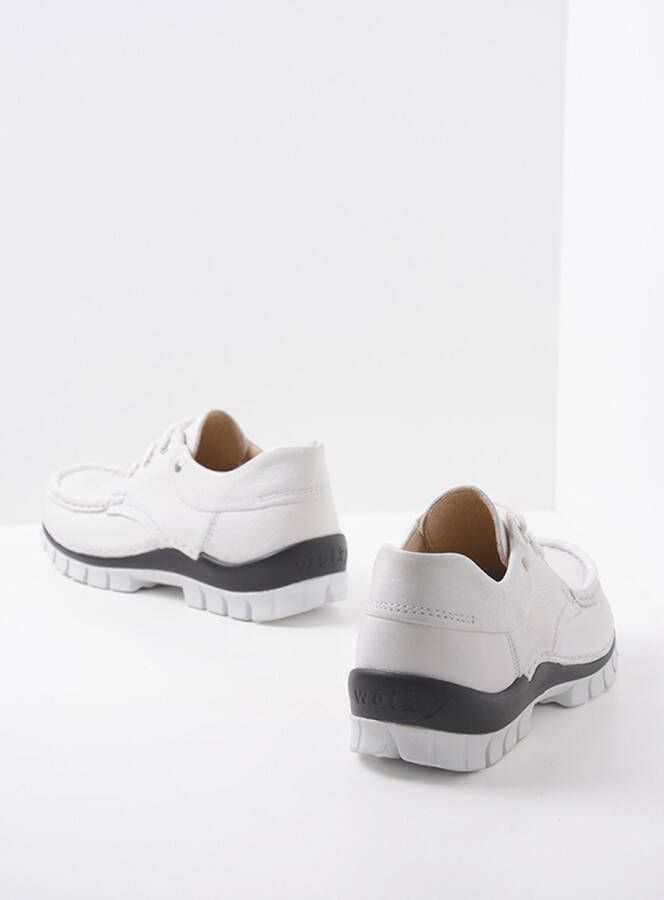 Wolky Dames Veterschoenen 04701 Fly Summer Wit