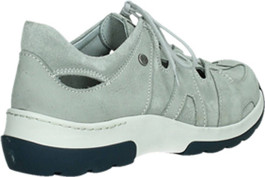 Wolky Dames Veterschoenen Nortec Antique Licht Grijs