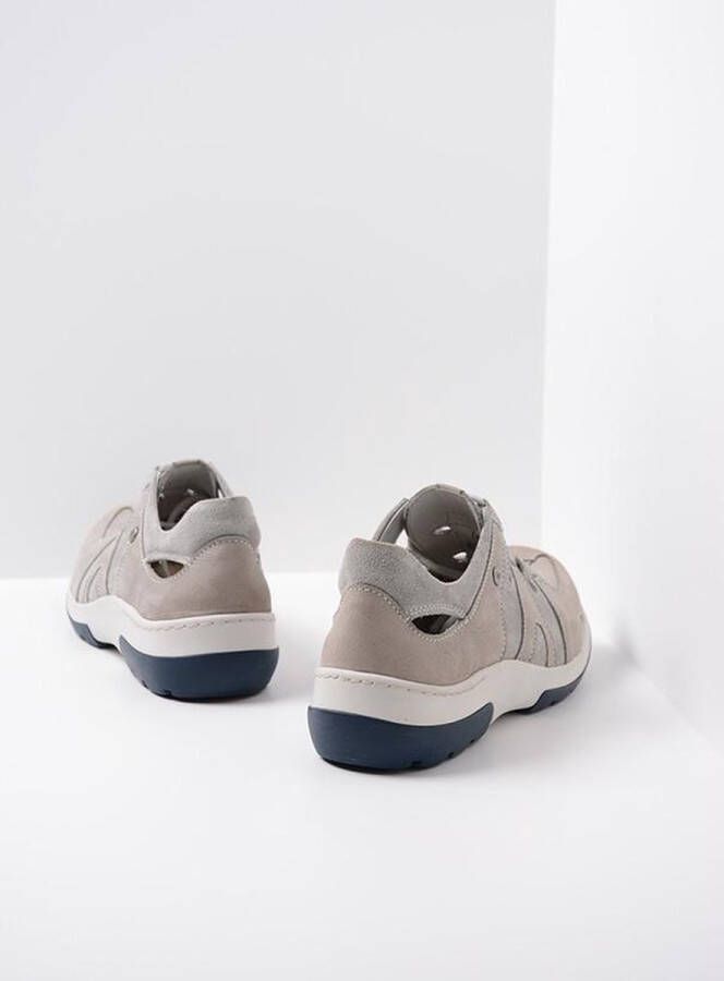 Wolky Dames Veterschoenen Nortec Antique Licht Grijs