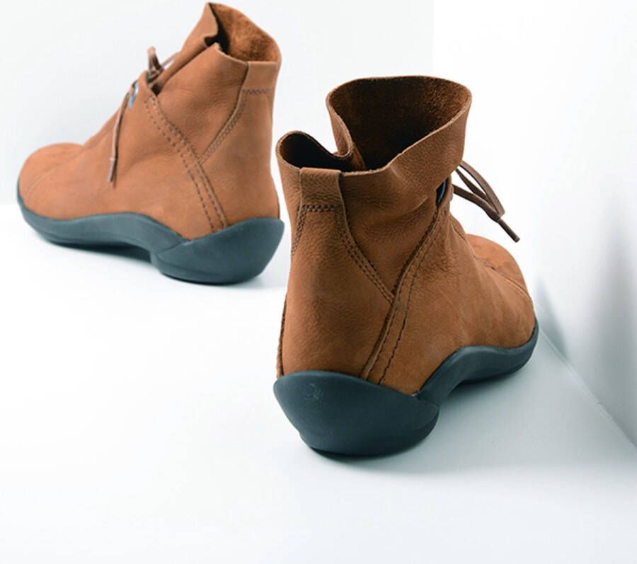 Wolky Hoge veterschoenen Diana cognac nubuck - Foto 6