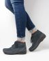 Wolky Hoge veterschoenen Roll Shoot blauw nubuck - Thumbnail 6