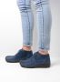 Wolky Hoge veterschoenen Seamy Moc blauw nubuck - Thumbnail 6