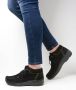 Wolky Hoge veterschoenen Seamy Moc zwart nubuck - Thumbnail 7