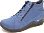 Wolky Dames Veterboot Why Antique Nubuck 0660611 804 Atlantic Blue - Thumbnail 13