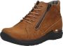 Wolky Dames Veterboot Why Antique Nubuck 0660611 430 Cognac - Thumbnail 11