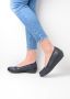 Wolky Dames Ballerina's 00386 Duncan F2F Blauw - Thumbnail 2