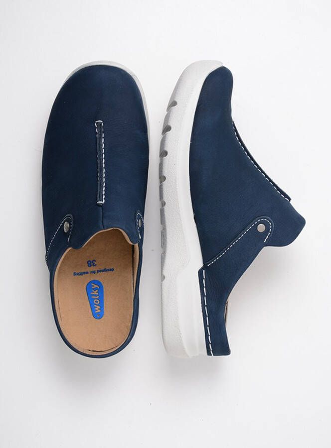 Wolky Klompen Holland DB denim nubuck