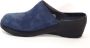 Wolky Dames Slippers 0607511-800 Clog Blue Blauw - Thumbnail 11
