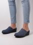 Wolky Dames Slippers 0607511-800 Clog Blue Blauw - Thumbnail 13