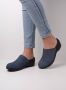 Wolky Dames Slippers 0607511-800 Clog Blue Blauw - Thumbnail 10