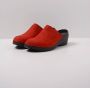 Wolky Dames Slippers 0607511 500 Clog Red Rood - Thumbnail 14